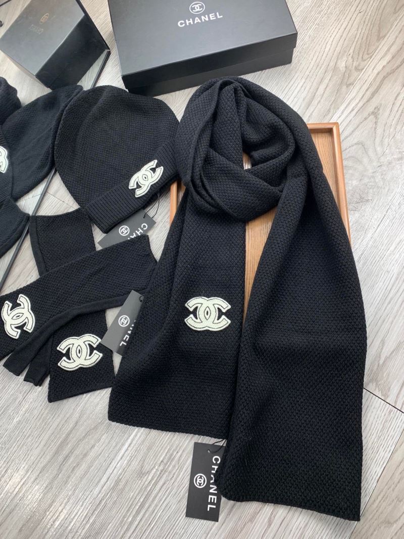 Chanel Caps Scarfs